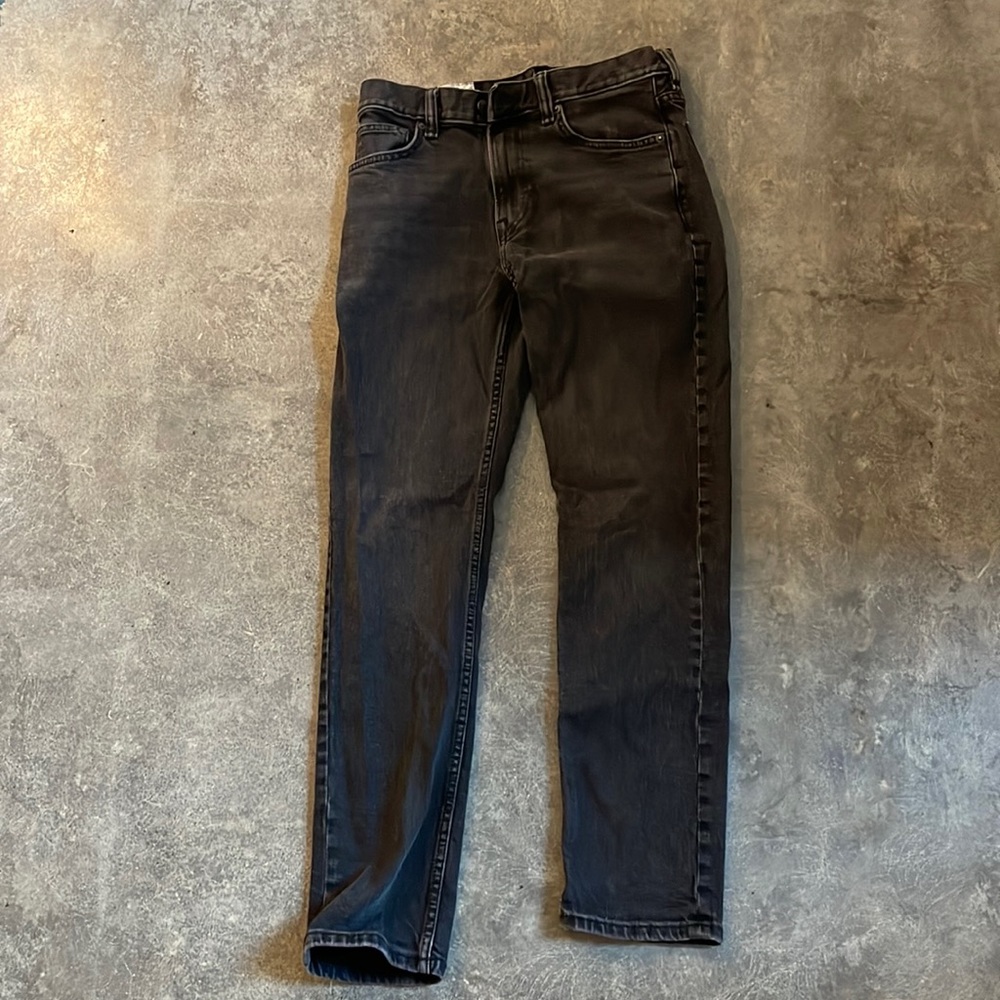 H&M Slim Black Denim Jeans (29 waist 30 length)